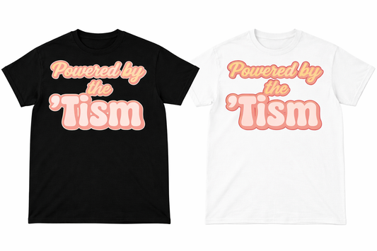 Powered by the 'tism tee shirt